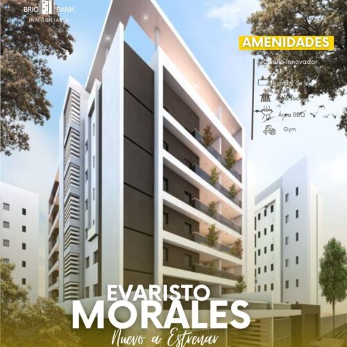 Apartamento en Evaristo Morales